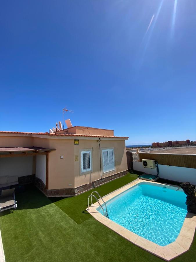 Beach Villa Private Heated Pool Caleta De Fuste Exterior foto