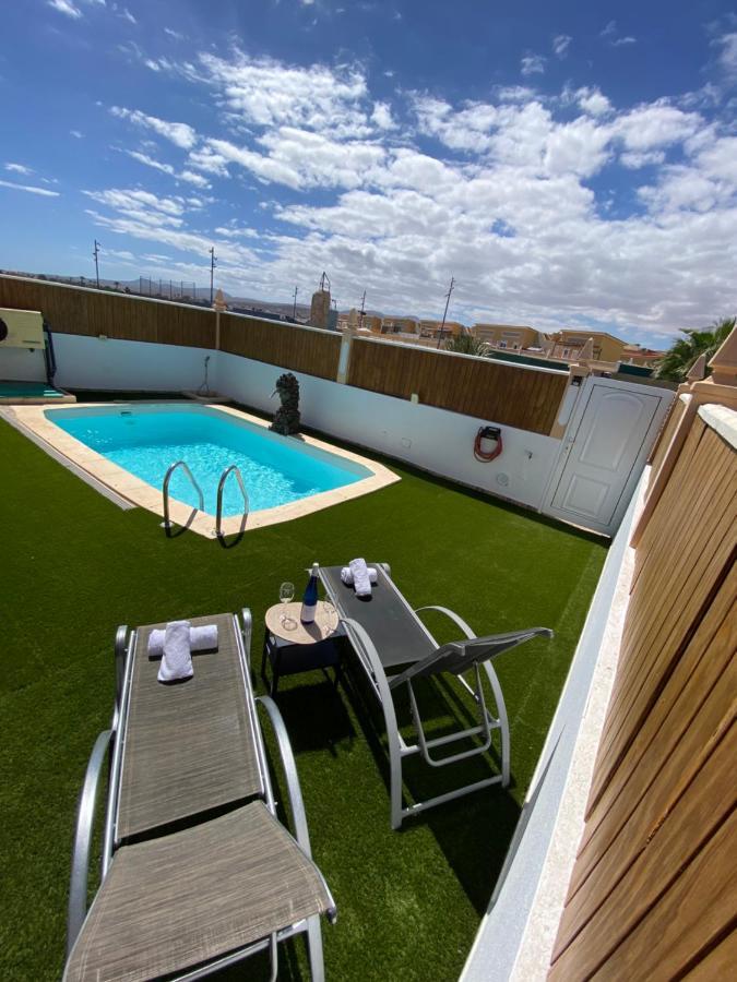 Beach Villa Private Heated Pool Caleta De Fuste Exterior foto